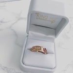 CUT-OUT NAME RING [CUSTOMIZE] - KING ME Custom Jewelry by PG