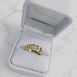 CUT-OUT NAME RING [CUSTOMIZE] - KING ME Custom Jewelry by PG