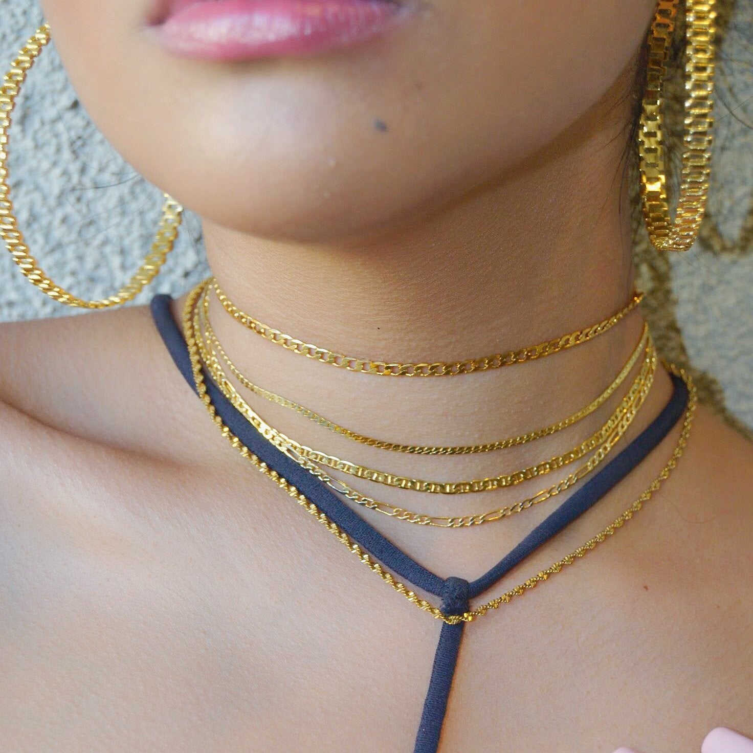 FIGARO CHAIN [GOLD FILLED] - KING ME Custom Jewelry by PG