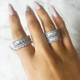 KING CARATS ETERNITY BAND SET - KING ME Custom Jewelry by PG