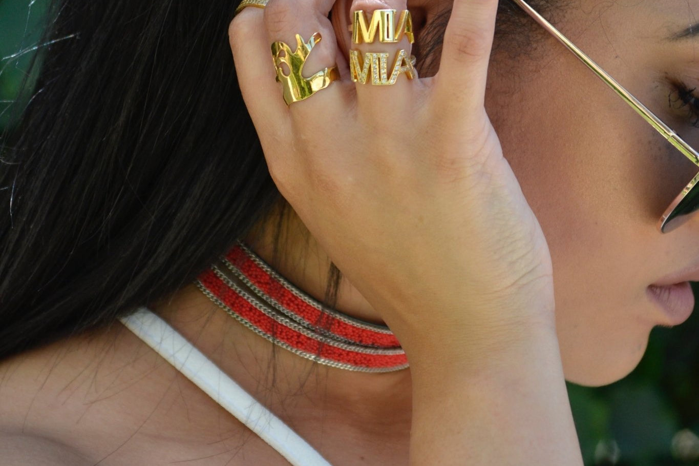 NAMEPLATE RING - KING ME Custom Jewelry by PG