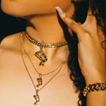 QUEEN NEFERTITI NECKLACE - KING ME Custom Jewelry by PG